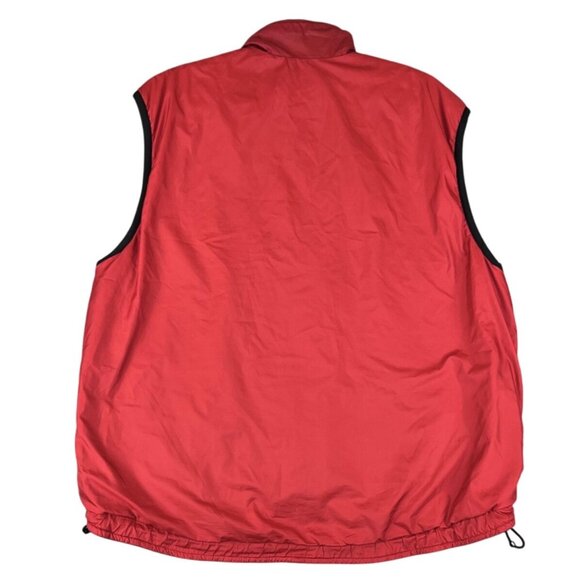 Vintage Polo Sport Ralph Lauren Mens XL Vest Red Polartec Thermal Pro Fleece - Picture 2 of 10